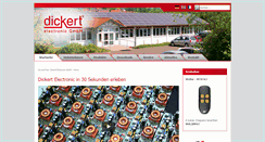 Desktop Screenshot of dickert.com